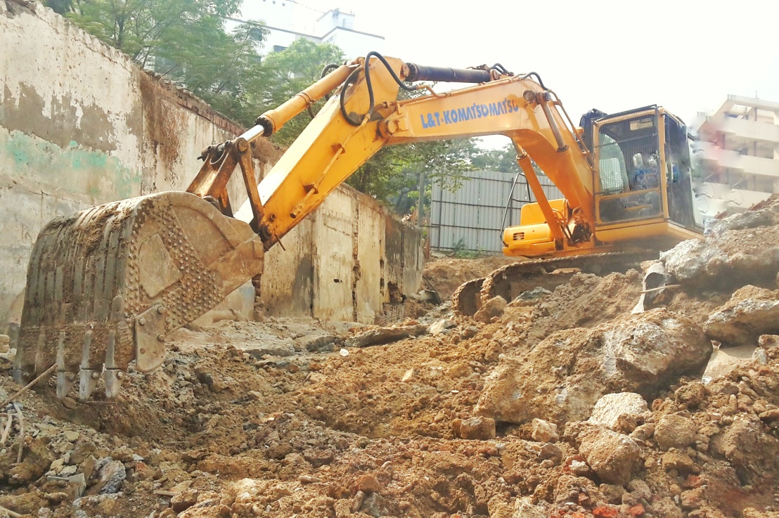 Earthwork in Excavation in Foundation